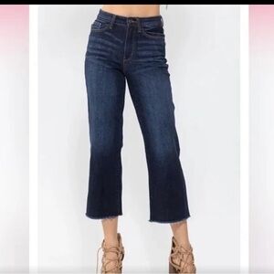 Judy Blue Dark Blue Flare Jeans